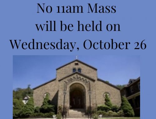 No Mass October 26th 11am